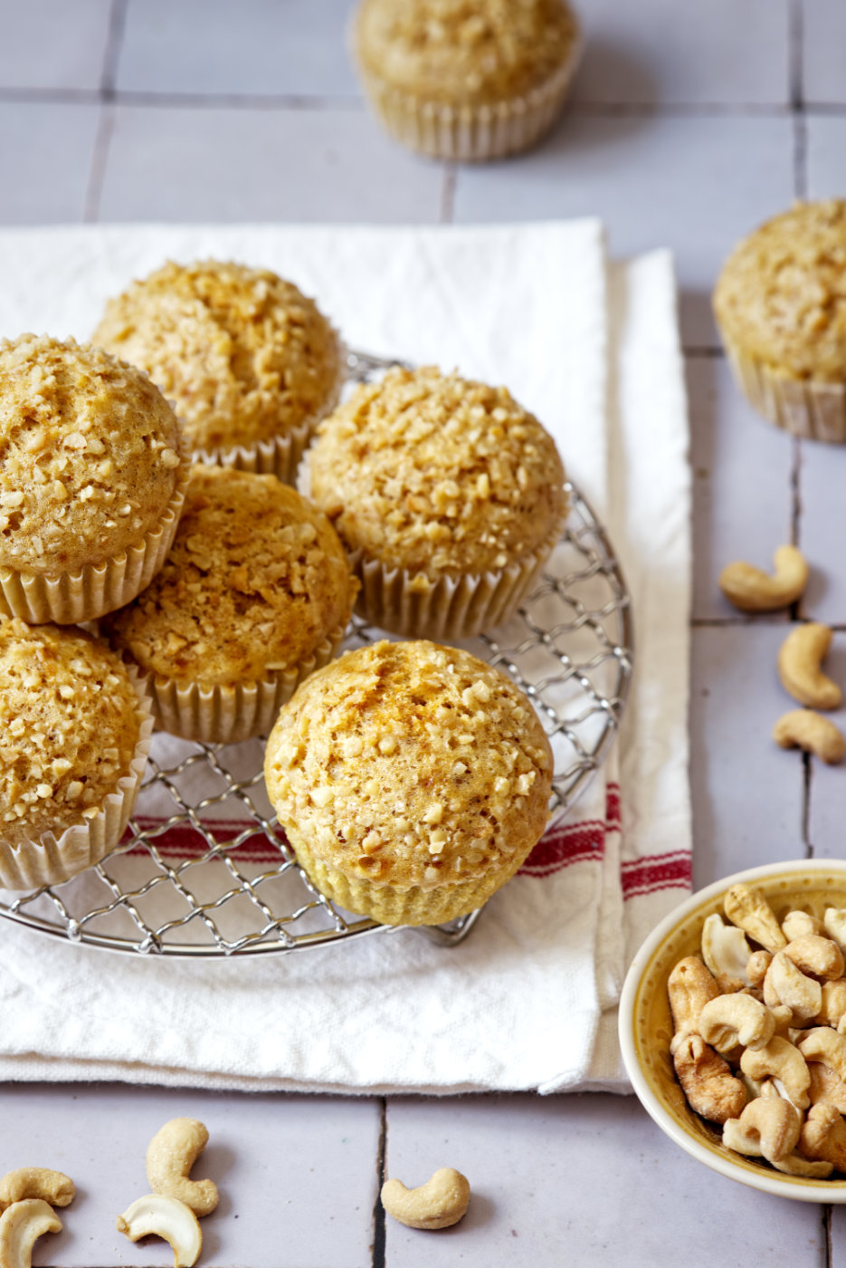 muffin agli anacardi