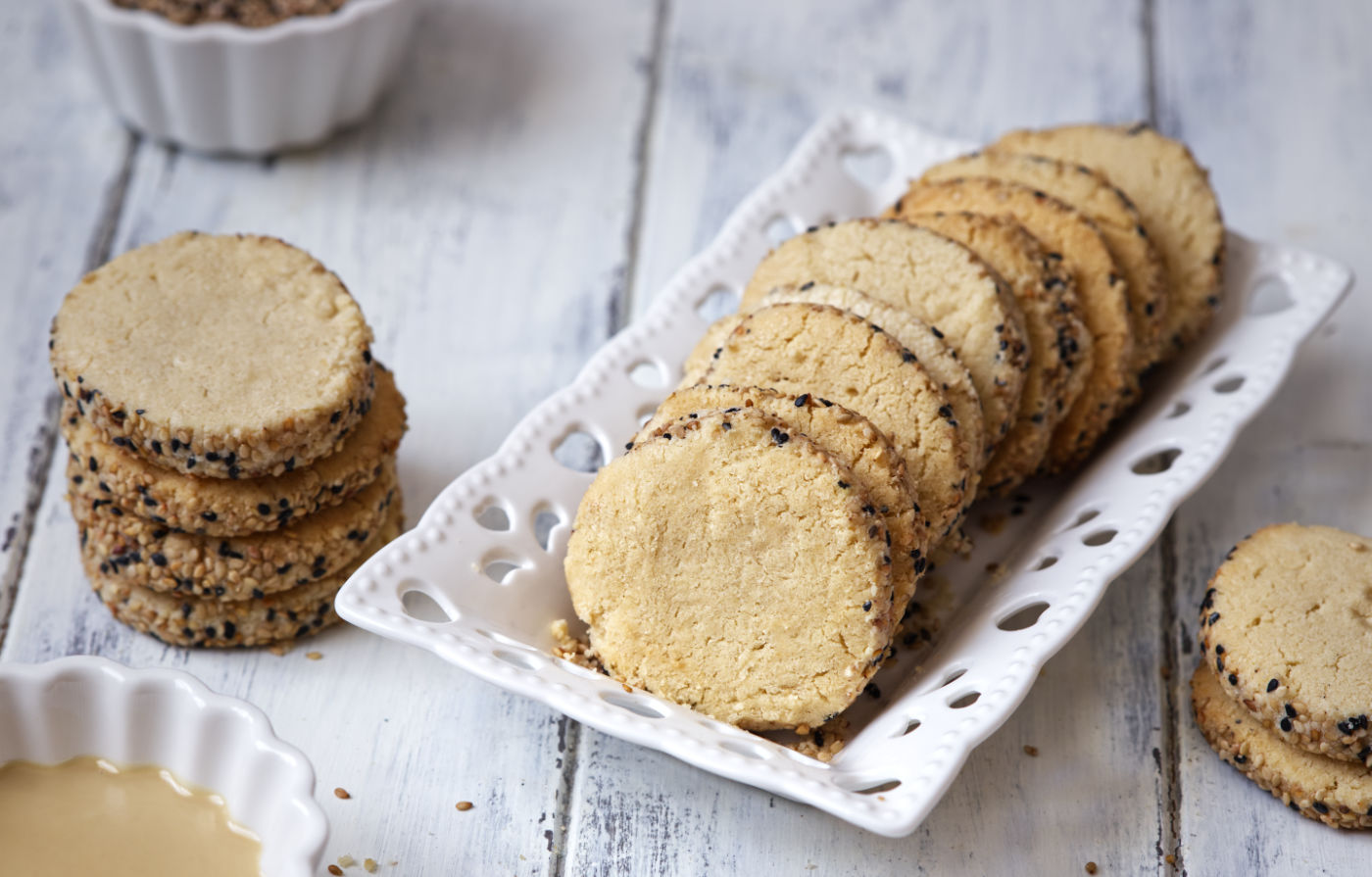 shortbread alla tahina