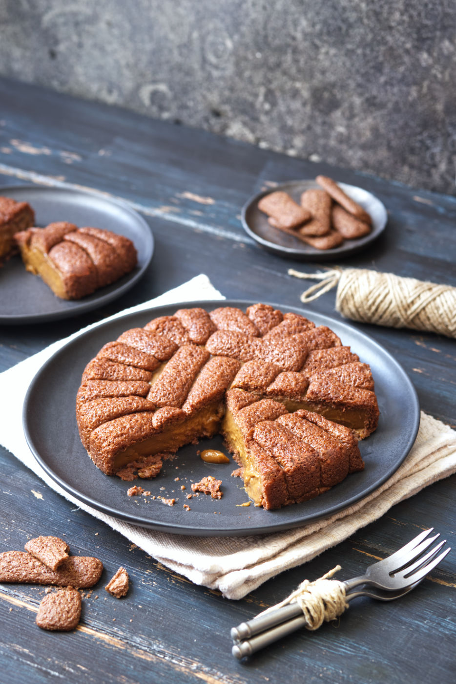 torta di Pavesini con crema al caffè