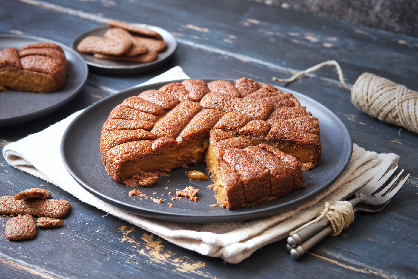 torta di Pavesini con crema al caffè