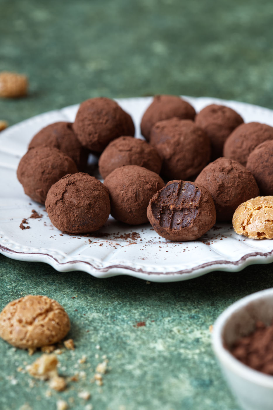 tartufini agli amaretti