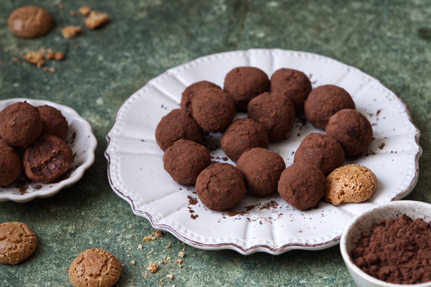 tartufini agli amaretti