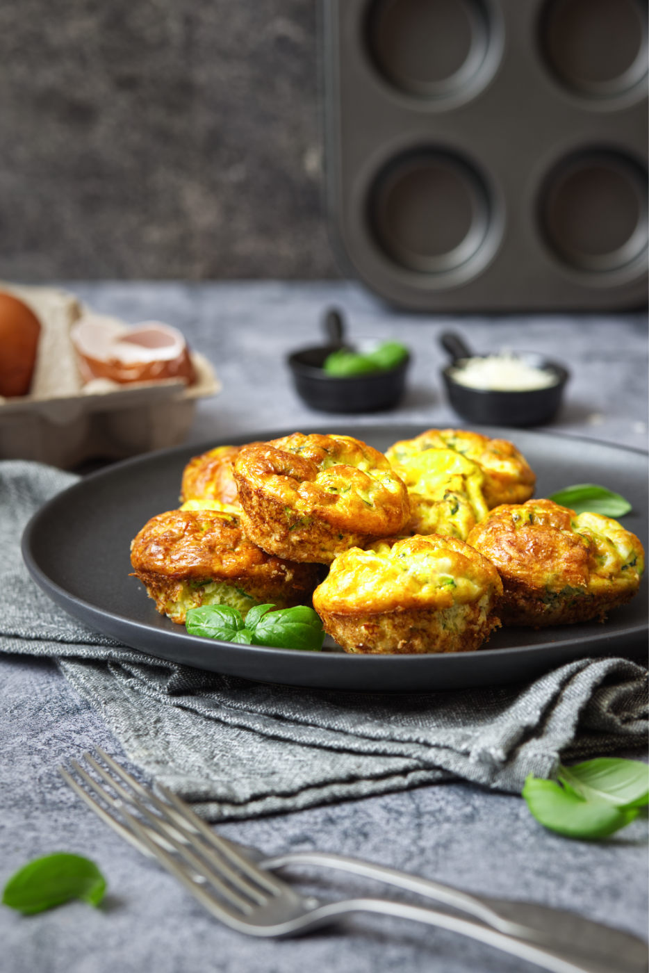 egg muffin alle zucchine