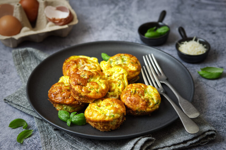egg muffin alle zucchine