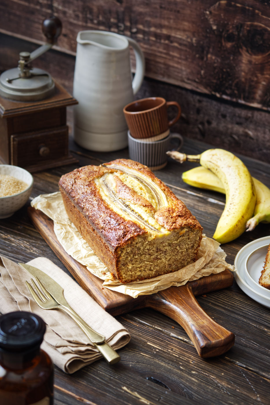 banana bread alla panna acida