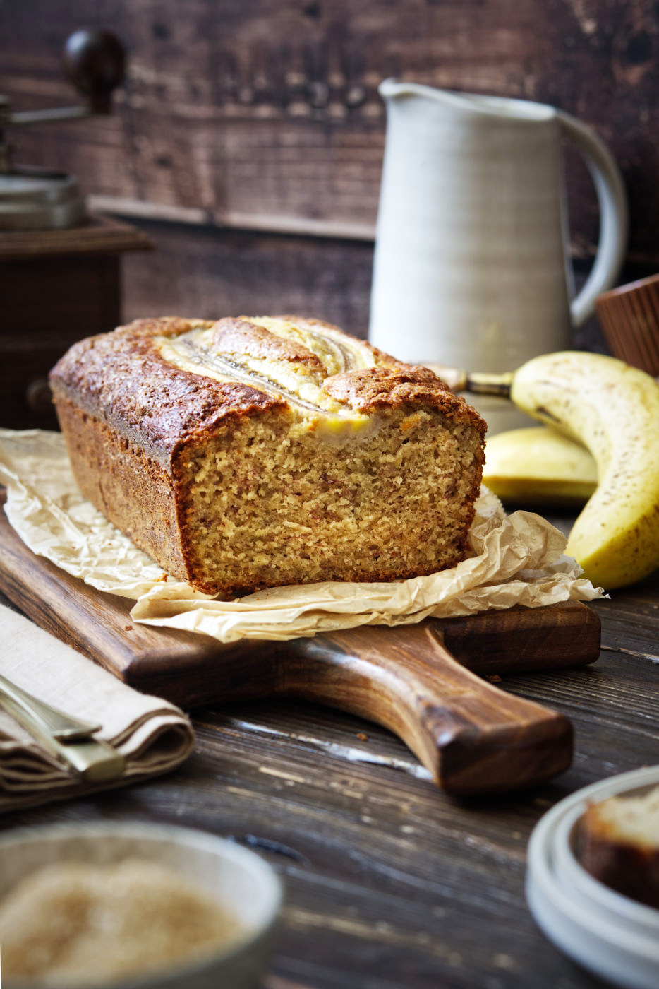 banana bread alla panna acida