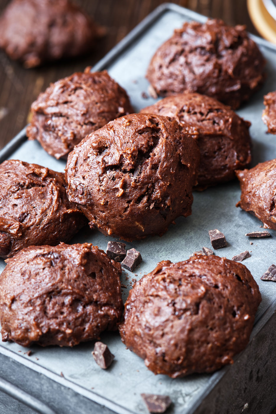 biscotti alla ricotta e cioccolato