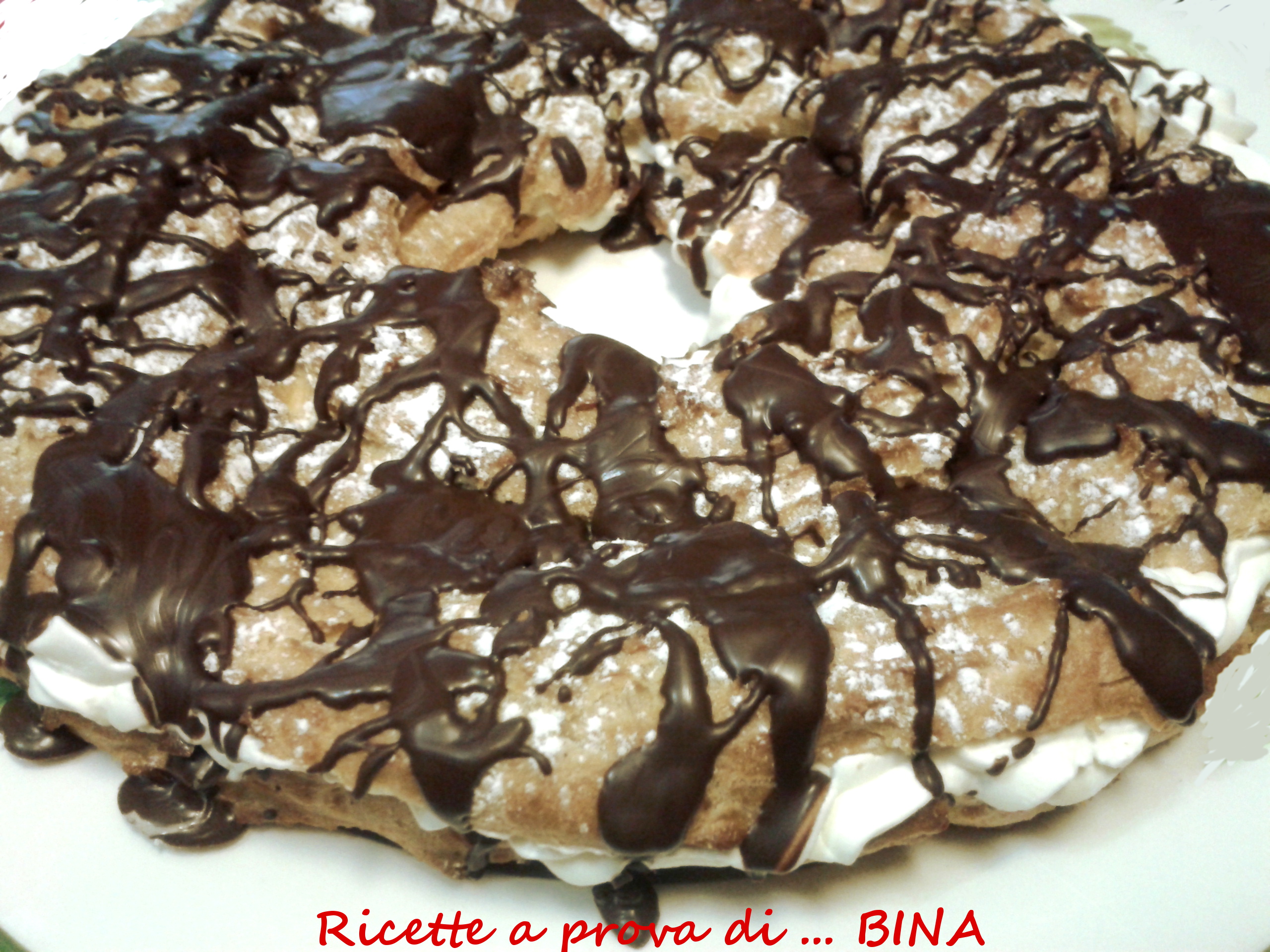 Ciambellone con nutella e panna montata - ricette a prova di Bina