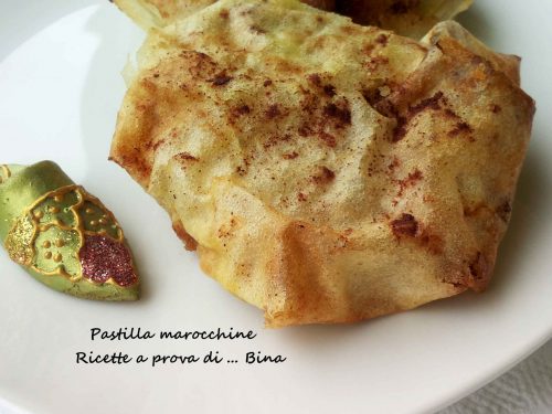 Pastilla marocchine – ricetta marocchina