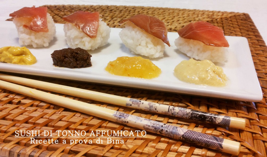 Sushi di tonno affumicato - ricette a prova di Bina