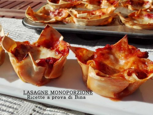 Lasagne monoporzione