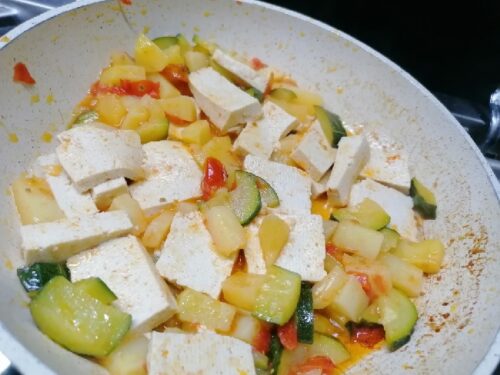 Ricetta Tofu alle zucchine