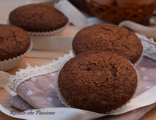 Muffin al cioccolato sofficissimi