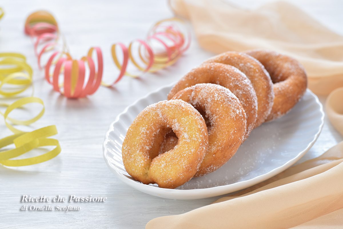 ciambelle alla ricotta veloci