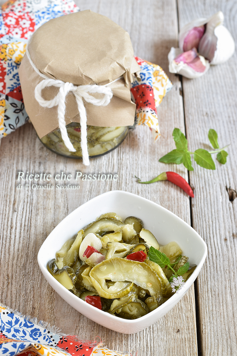 zucchine sott'olio