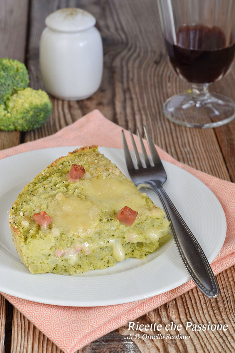 sformato di patate e broccoli 