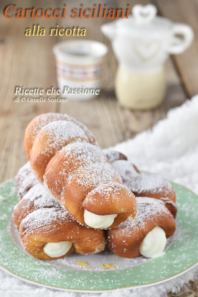 cartocci siciliani alla ricotta