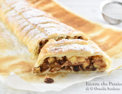 Strudel di mele con pasta sfoglia pronta ricetta veloce