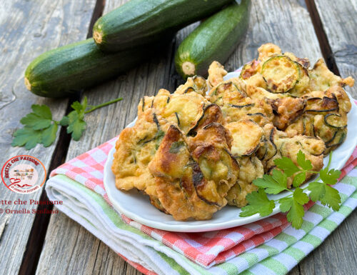 Frittelle di zucchine ricetta calabrese