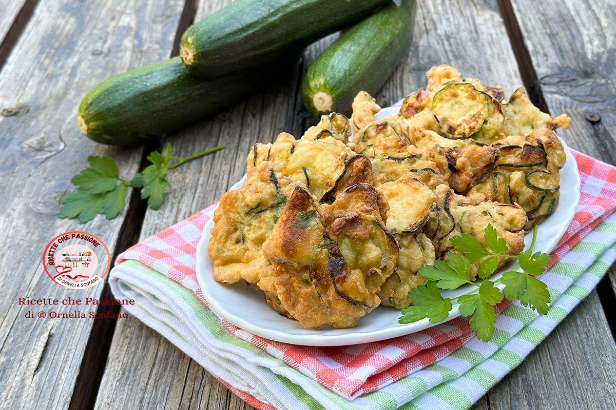 ricetta frittelle di zucchine alla calabrese