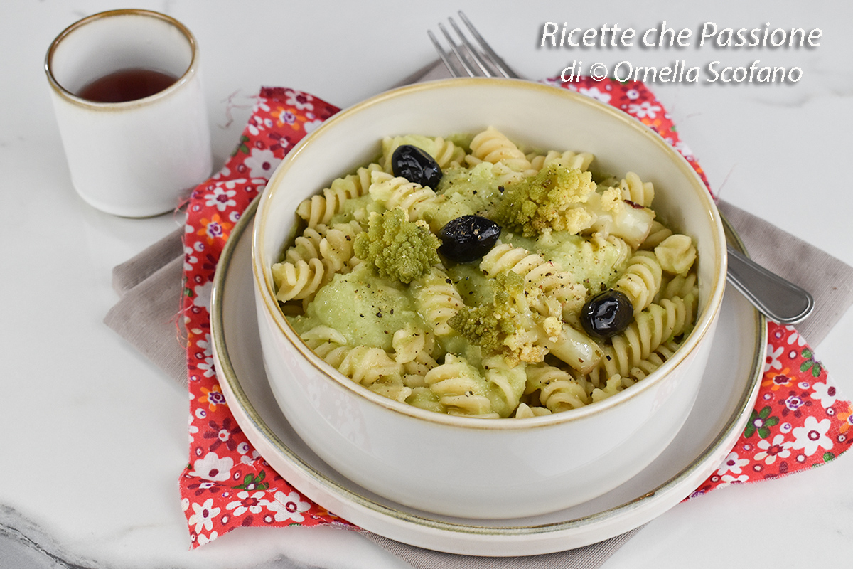 Pasta Con Broccolo Romanesco - Ricette Che Passione Di Ornella Scofano