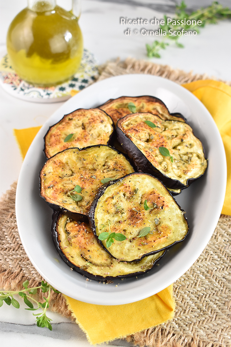 Melanzane al forno leggere e gustose Ricette che Passione di Ornella