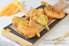 fiori di zucca in pastella