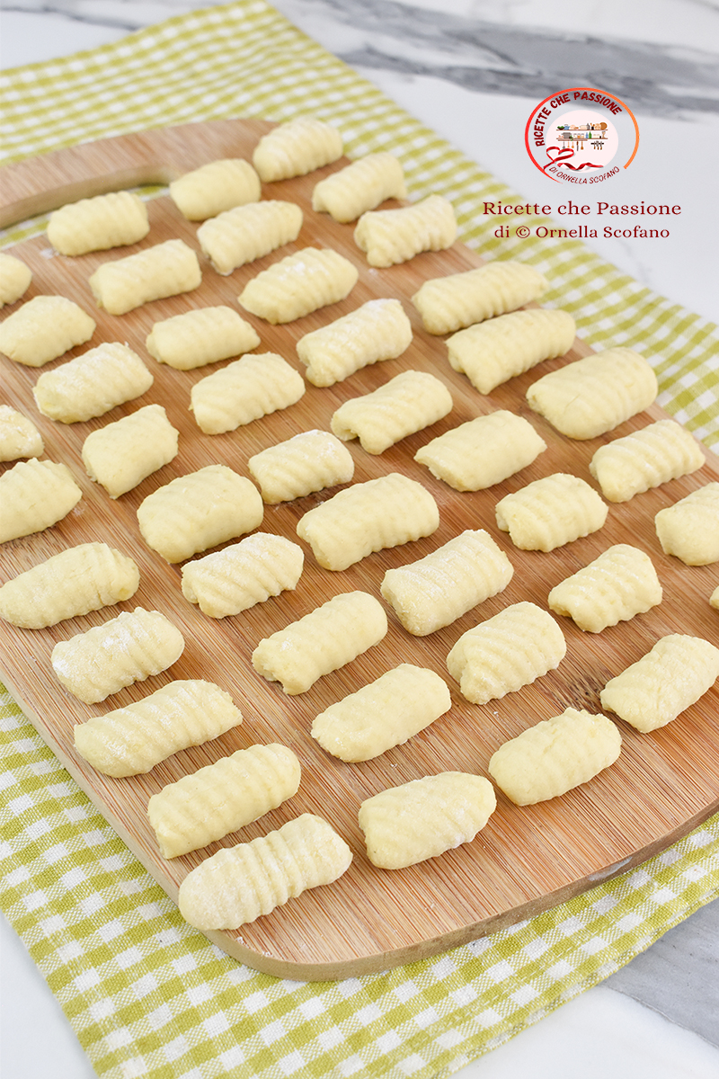 Ricetta gnocchi di patate fatti in casa ricetta italiana