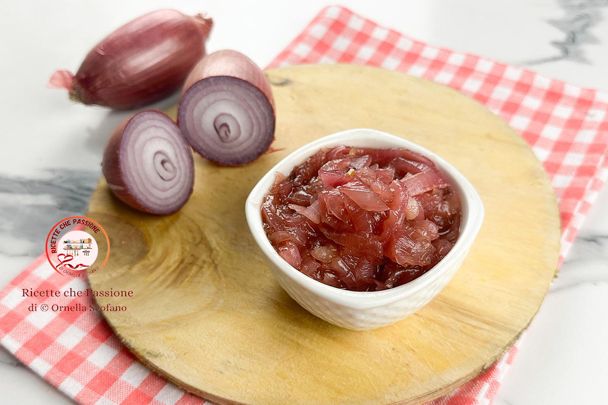 ricetta cipolla rossa caramellata