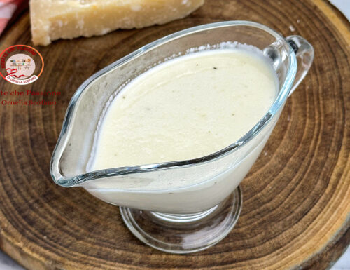 Fonduta di parmigiano con solo 2 ingredienti
