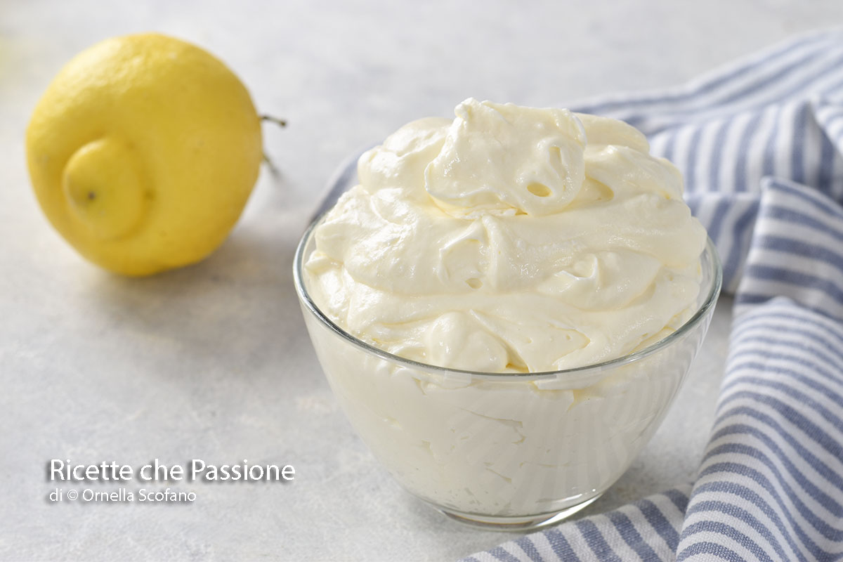 Ricette crema diplomatica al limone