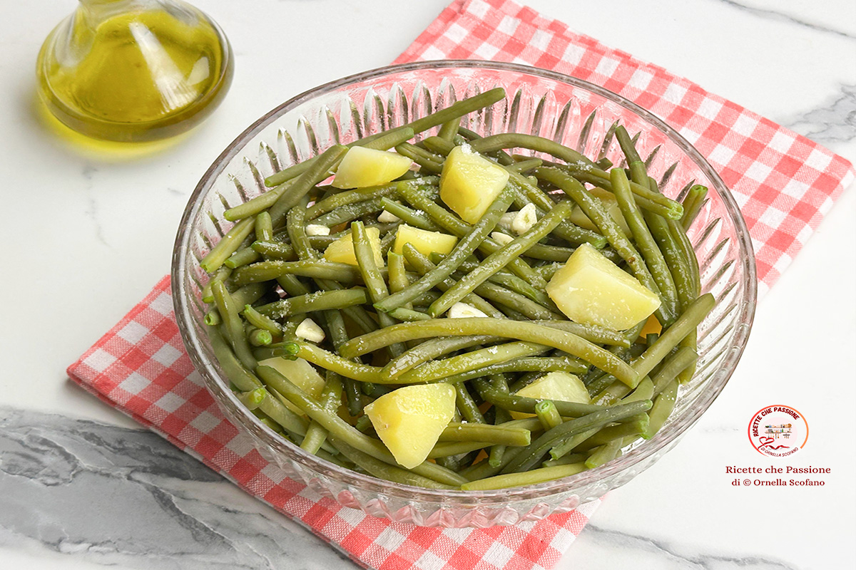 Ricetta insalata di fagiolini e patate