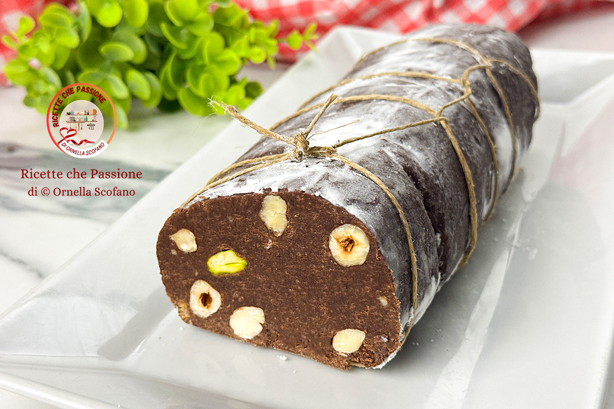 Ricetta salame al cioccolato