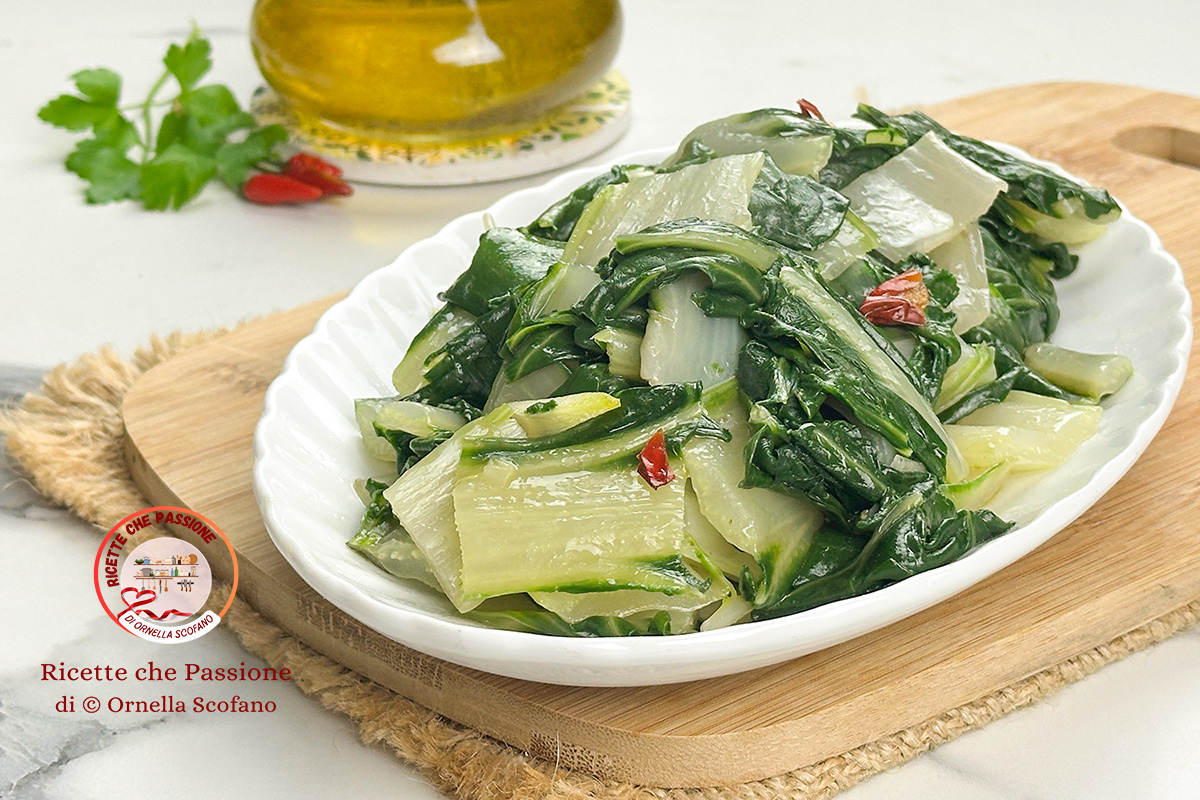 ricetta bietole ripassate in padella