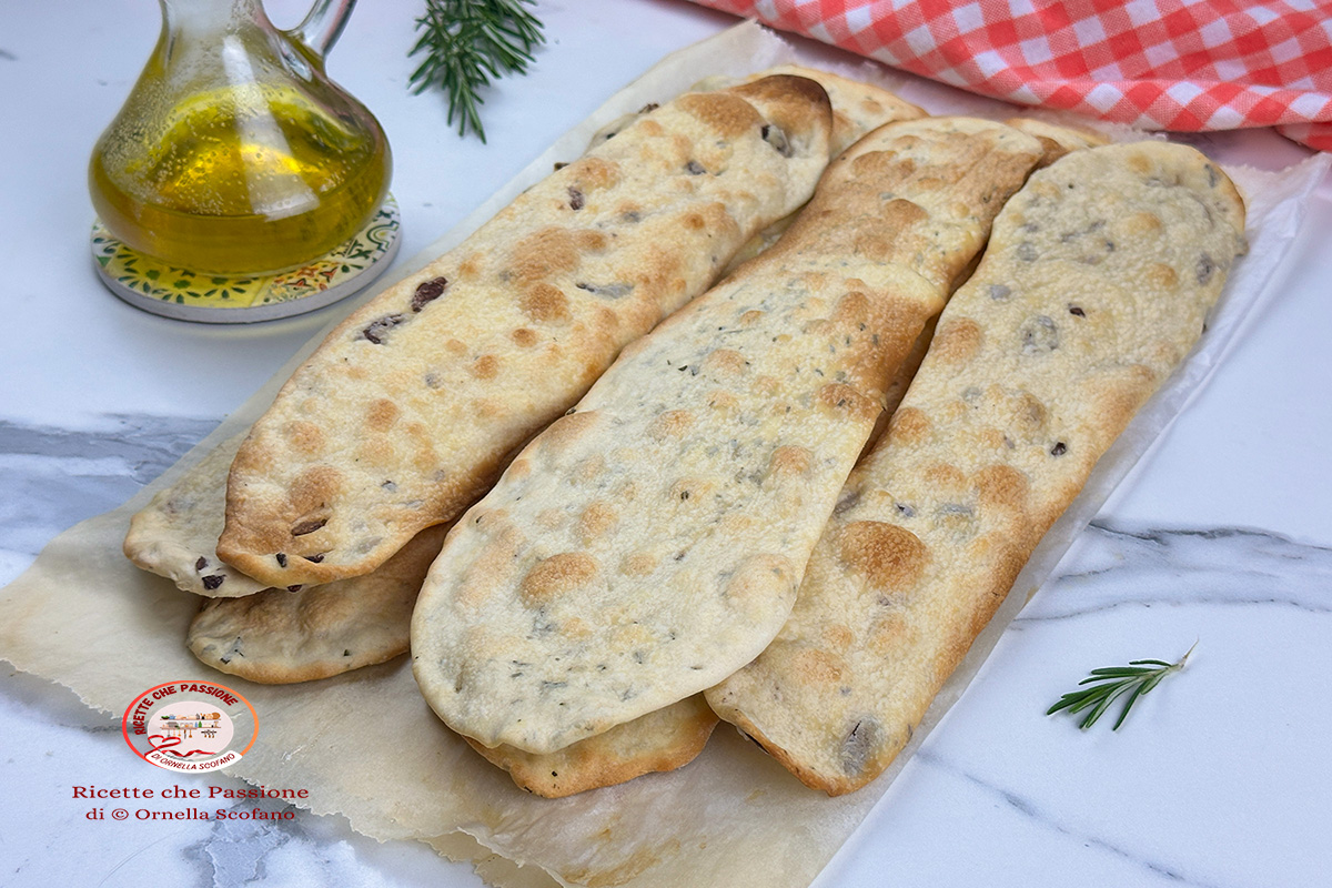 ricetta lingue di suocera senza lievito