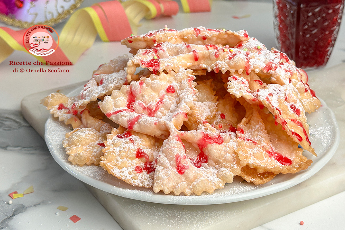 ricetta fiocchi di carnevale le frappe marchigiane all'alcehrmes