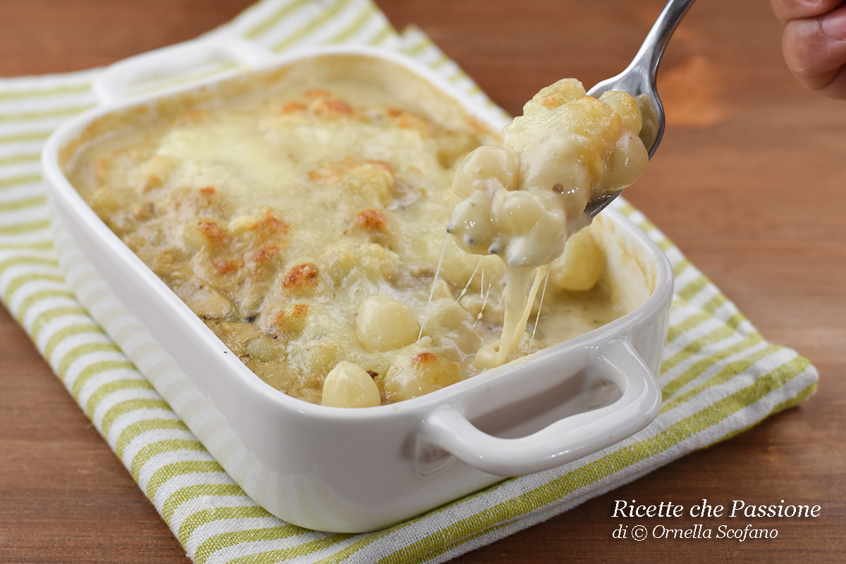 ricetta gnocchi ai 4 formaggi