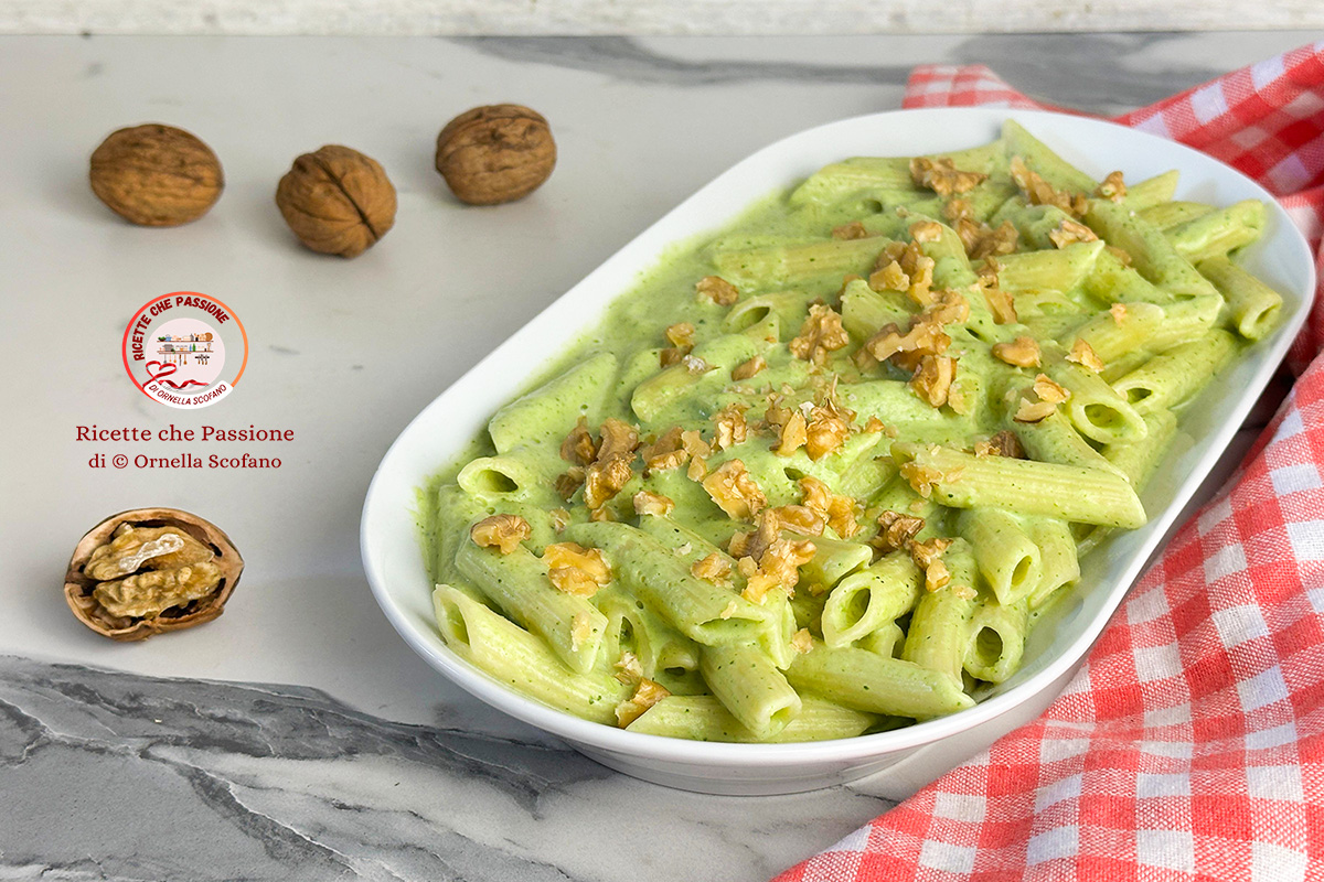 ricetta pasta con crema di broccoli e philadelphia
