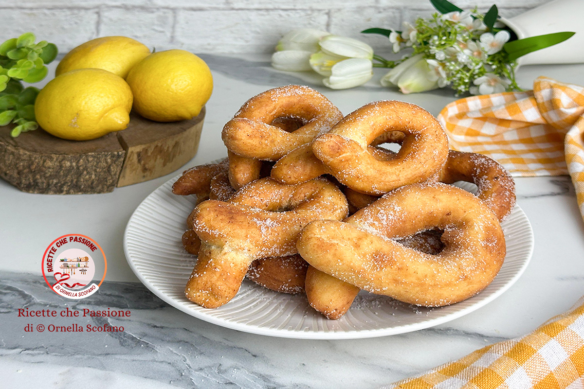 ricetta zeppole veloci ricotta e limone