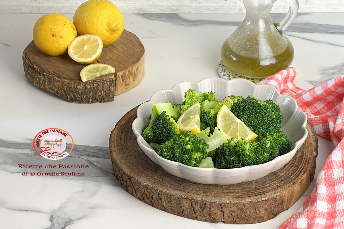 ricetta broccoli al limone leggeri e digeribili