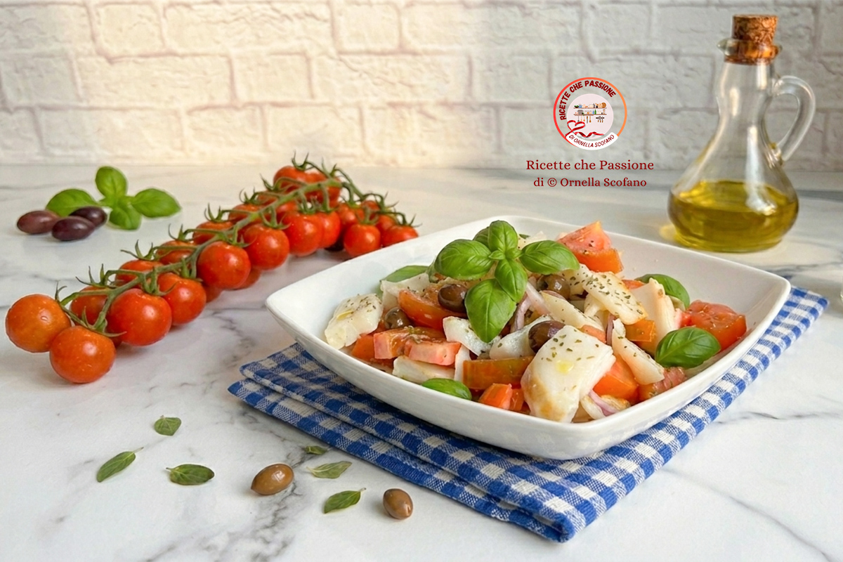 ricetta insalata di baccalà alla calabrese