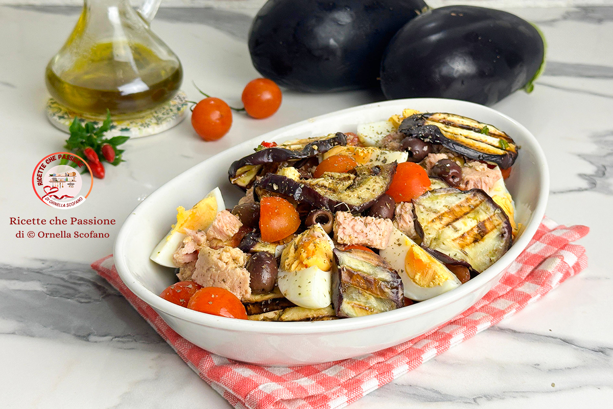 ricetta insalata di melanzane grigliate