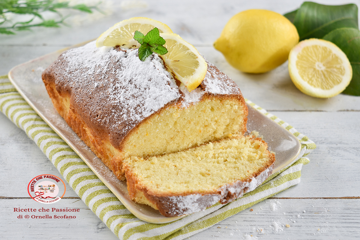 ricetta plumcake al limone