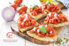 ricetta bruschetta al pomodoro alla calabrese
