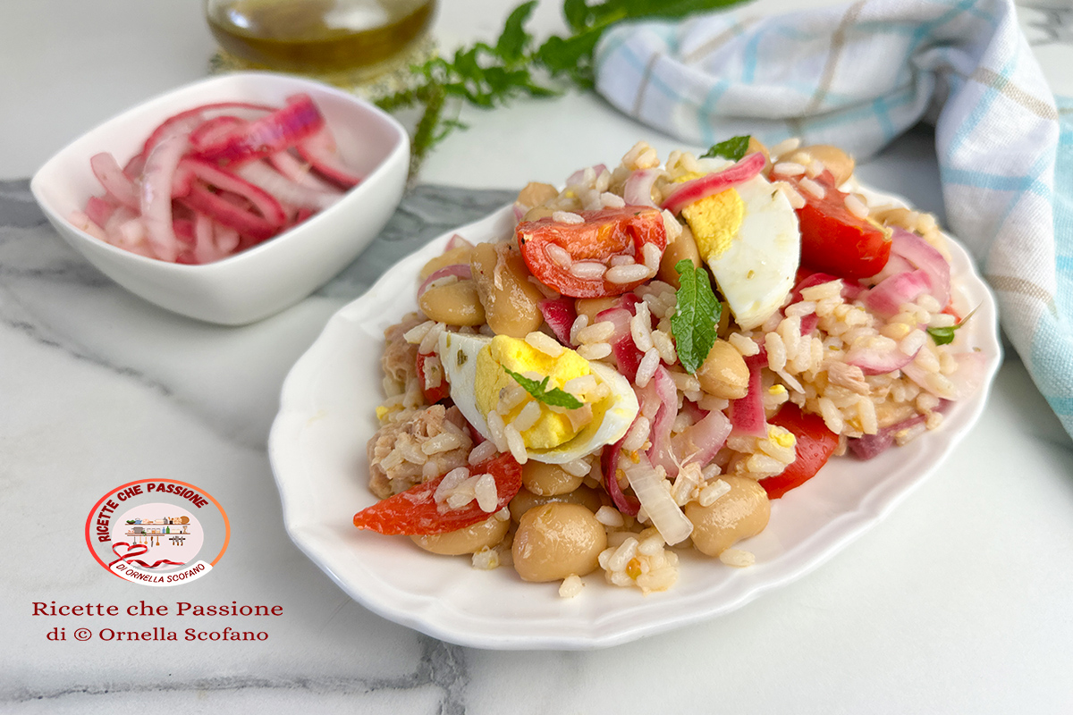 Ricetta Insalata di riso con tonno e fagioli