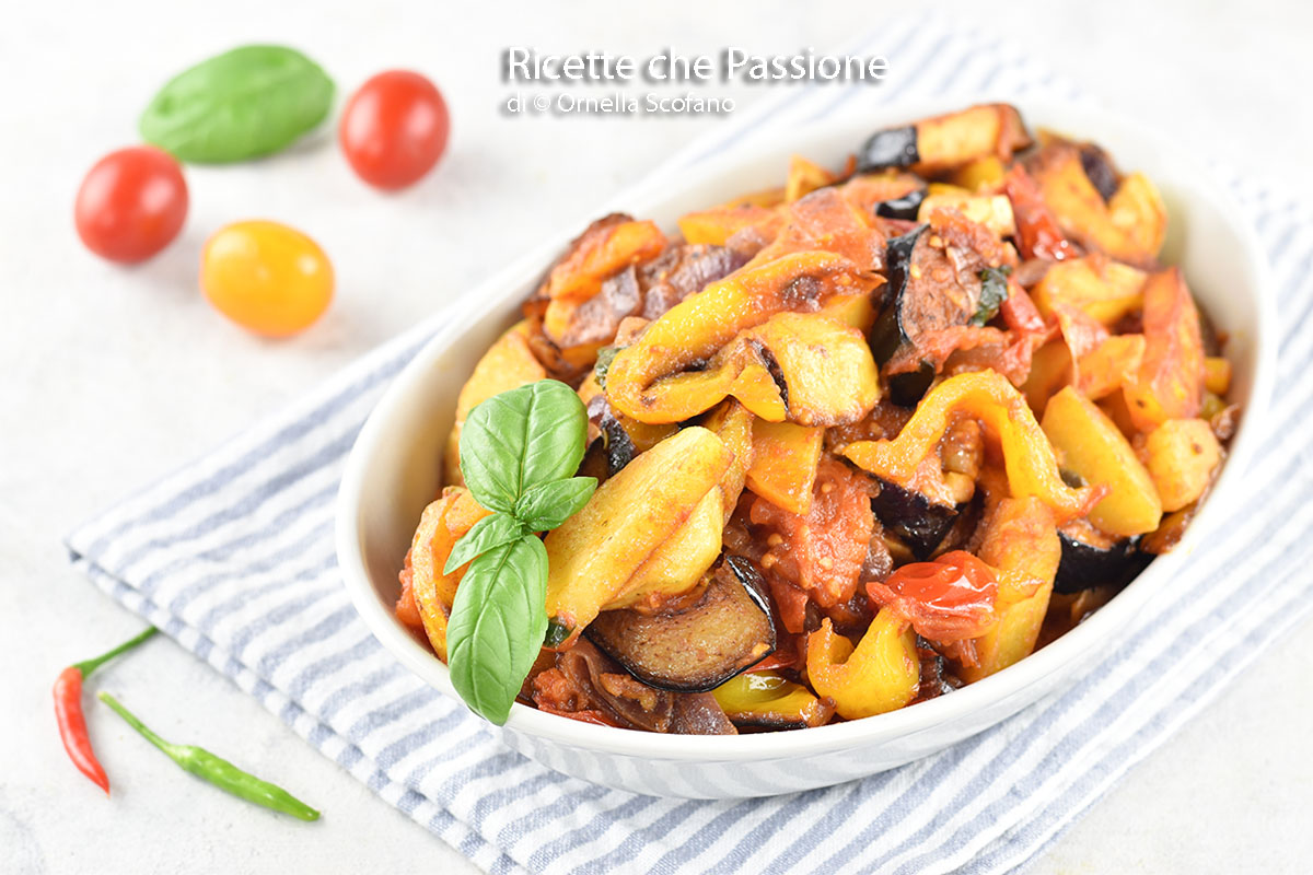 ricetta purgatorio di verdure