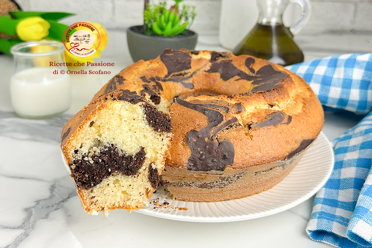 Ricetta ciambellone bicolore