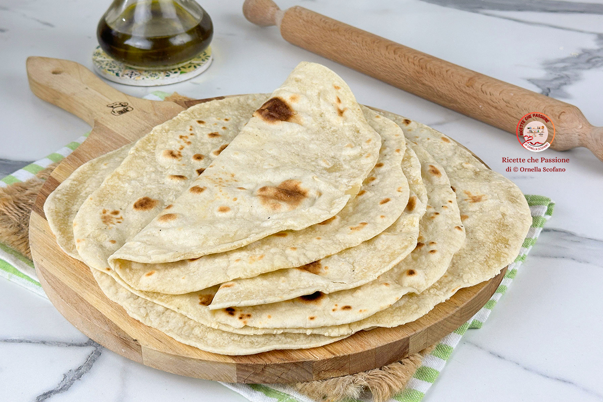 ricetta piadina veloce
