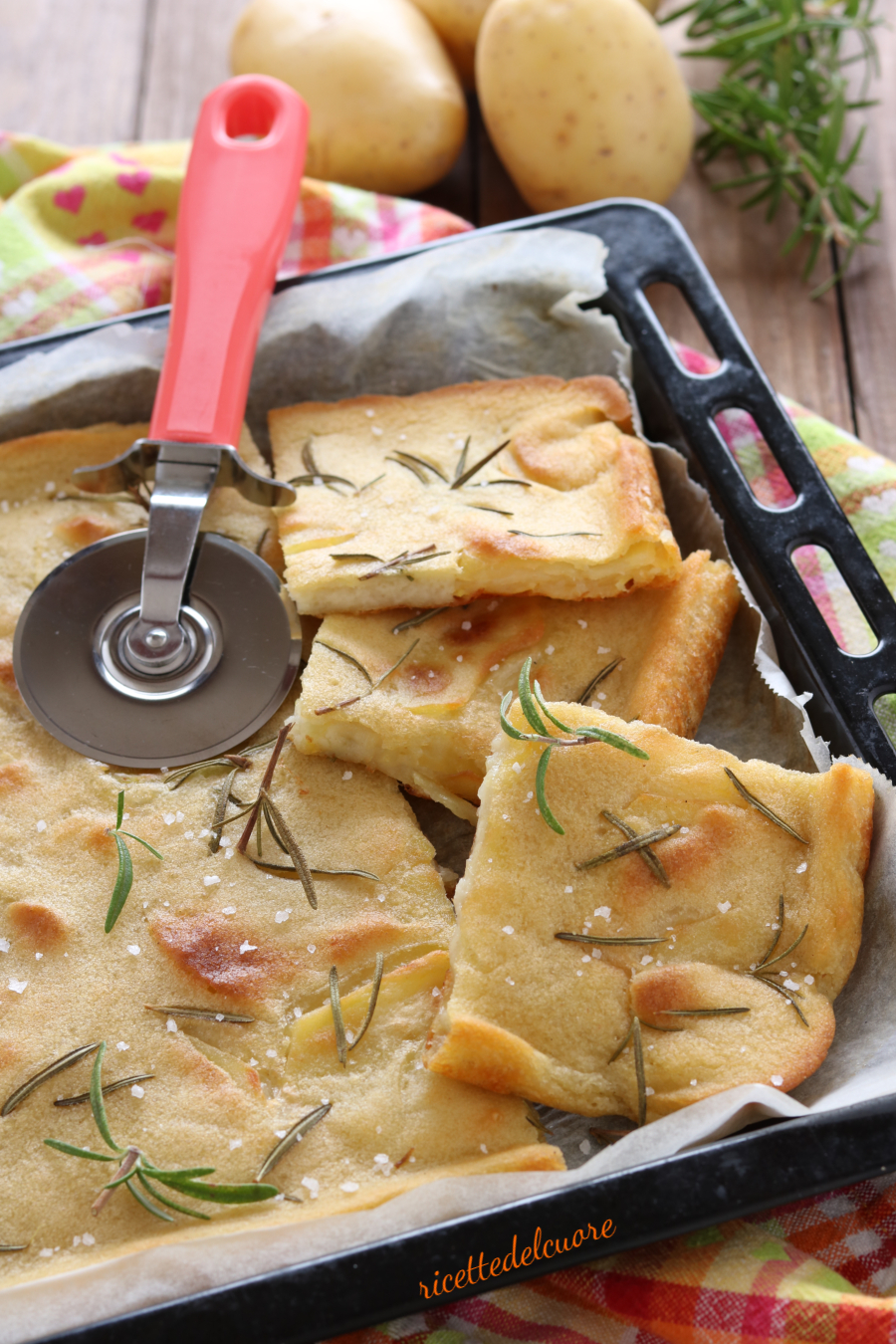 Focaccine di Patate Senza Lievito (Cotte in Friggitrice ad Aria), Allegria  e Allergia in Cucina con Annamariachef