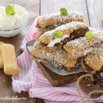 Pavesini con mascarpone nutella e cocco